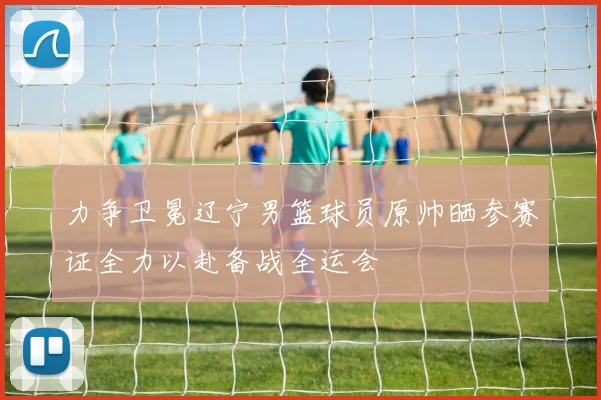 力争卫冕辽宁男篮球员原帅晒参赛证全力以赴备战全运会