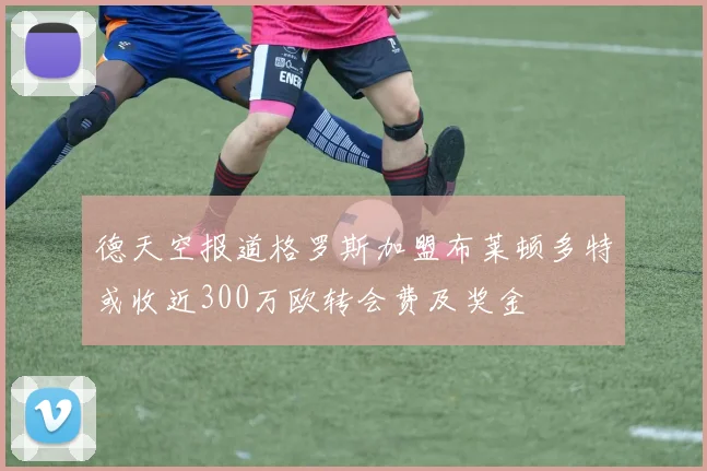 德天空报道格罗斯加盟布莱顿多特或收近300万欧转会费及奖金
